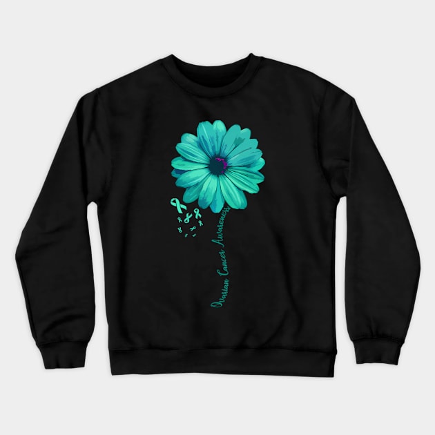 Ovarian Family Survivor Crewneck Sweatshirt by klei-nhanss